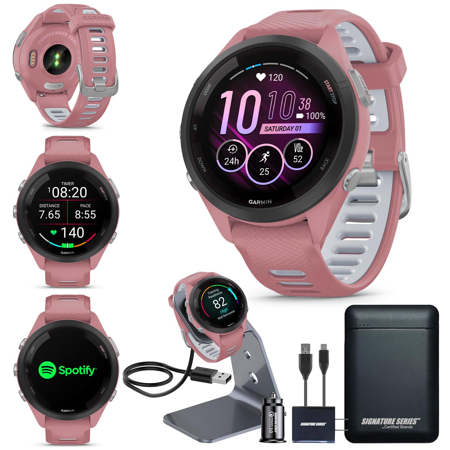 Amazon.com: Garmin Forerunner 265S Advanced Multisport